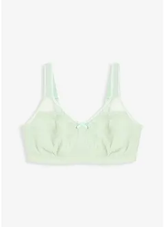 Reggiseno contenitivo senza ferretto con morbido cotone biologico, bonprix