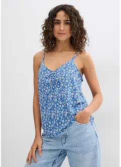 Top floreale in viscosa fluente, bonprix