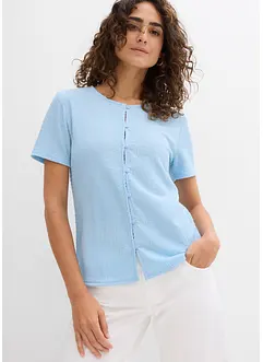 Maglia operata con bottoni, bonprix