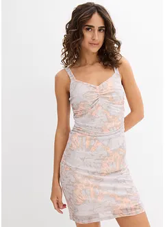 Abito in mesh e maglina, bonprix