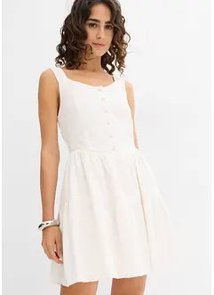 Miniabito in misto lino, bonprix