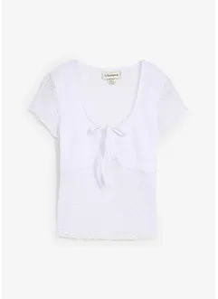 T-shirt in pizzo, bonprix