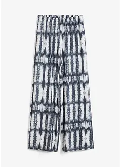 Pantaloni in maglina fantasia, bonprix