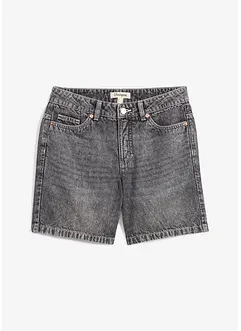 Bermuda in jeans, vita media, bonprix