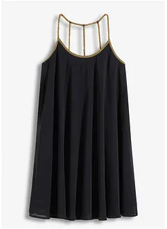 Abito in chiffon con dettaglio raffinato sulla schiena, bonprix