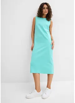 Abito midi in puro cotone biologico pesante, bonprix