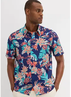 Camicia a maniche corte in viscosa, bonprix