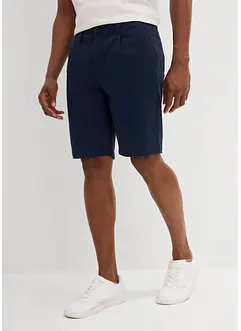 Bermuda regular fit elasticizzati con pinces, bonprix