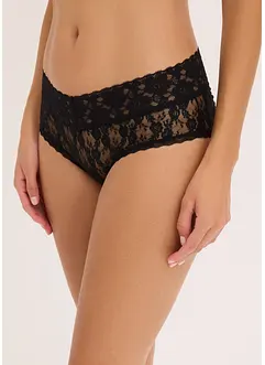 Panty in pizzo con arricciatura (pacco da 4), bonprix