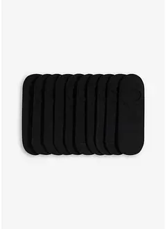 Fantasmini con cotone biologico e strisce in silicone (pacco da 10 paia), bonprix