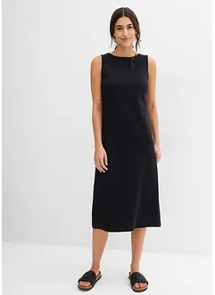 Abito midi in puro cotone biologico pesante, bonprix