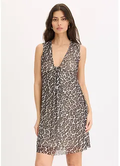 Abito in jersey con mesh, bonprix
