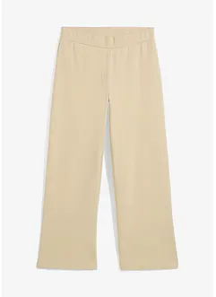 Pantaloni larghi in felpa, bonprix