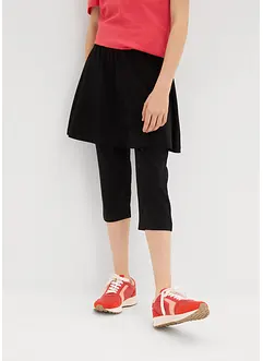 Leggings a pinocchietto con gonna integrata, bonprix