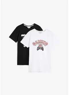 T-shirt in puro cotone biologico (pacco da 2), bonprix