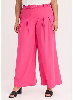 Pantaloni con pinces e cintura (set 2 pezzi), bonprix