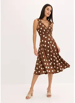 Abito in maglina a pois, bonprix