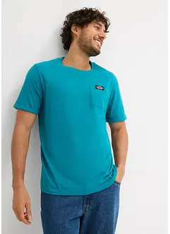 T-shirt con tasca in puro cotone biologico (pacco da 2), bonprix
