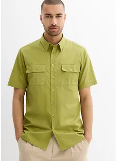 Camicia a maniche corte in puro cotone, bonprix