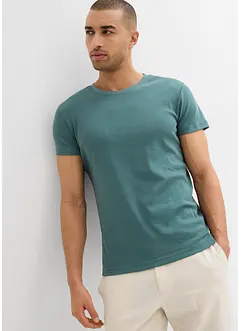 T-shirt a costine, slim fit (pacco da 2), bonprix