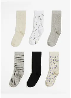 Calzini con cotone biologico (pacco da 6 paia), bonprix
