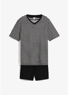 Pigiama estivo con scollo a V, bonprix