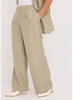 Pantaloni a palazzo in lino, bonprix
