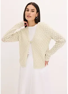 Cardigan corto con paillettes, bonprix