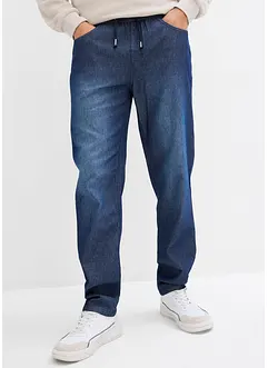 Jeans con elastico in vita in denim estivo, classic fit (pacco da 2), bonprix