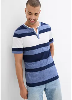 Maglia serafino a maniche corte, bonprix