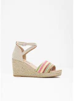 Sandali con zeppa, bonprix