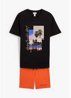 T-shirt e pantaloni corti (set 2 pezzi), bonprix