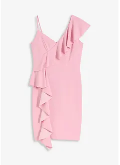 Abito bodycon in crêpe strutturato, bonprix