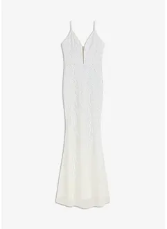 Abito da sposa ricamato con paillettes, bonprix