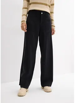 Pantaloni larghi in misto lino fresco, bonprix