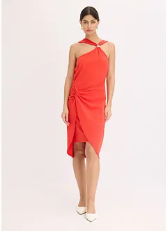 Abito dalla linea aderente con scollo all'americana, bonprix