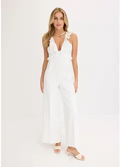Tuta elegante con chiffon, bonprix