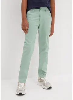Pantaloni chino in cotone elasticizzato, slim fit, bonprix