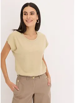 Maglia effetto lino, bonprix