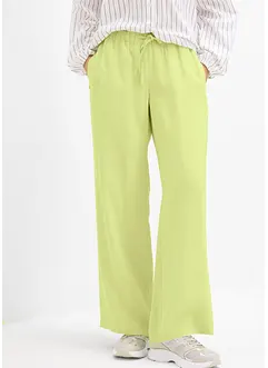 Pantaloni larghi in misto viscosa fluente, bonprix