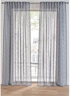 Tenda trasparente effetto lino (pacco da 1), bonprix