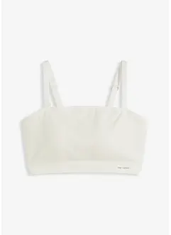 Reggiseno a fascia imbottito senza cuciture con spalline staccabili Feel Comfort, bonprix