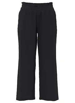 Pantaloni culotte in mussola di cotone, bonprix
