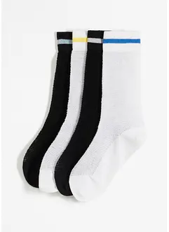 Calzini da tennis operati con cotone biologico (pacco da 4 paia), bonprix