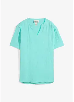 Camicia a maniche corte in mussola leggera, bonprix