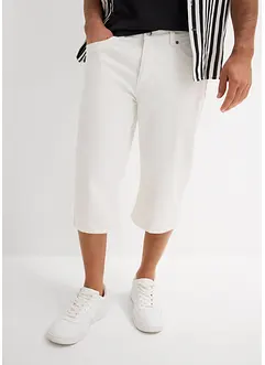 Bermuda lunghi in jeans elasticizzati, regular fit, bonprix