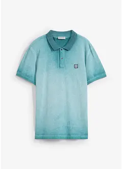Polo in piquet effetto lavato, bonprix