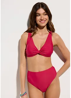 Reggiseno bustier per bikini con dettaglio attorcigliato, bonprix