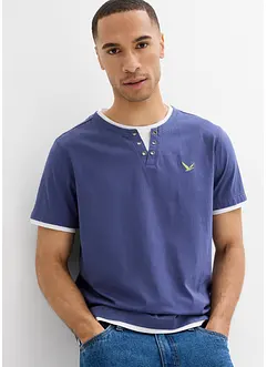 Maglia 2 in 1 a maniche corte (pacco da 2), bonprix