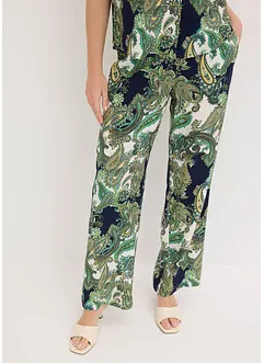 Pantaloni fantasia in viscosa fluente, bonprix